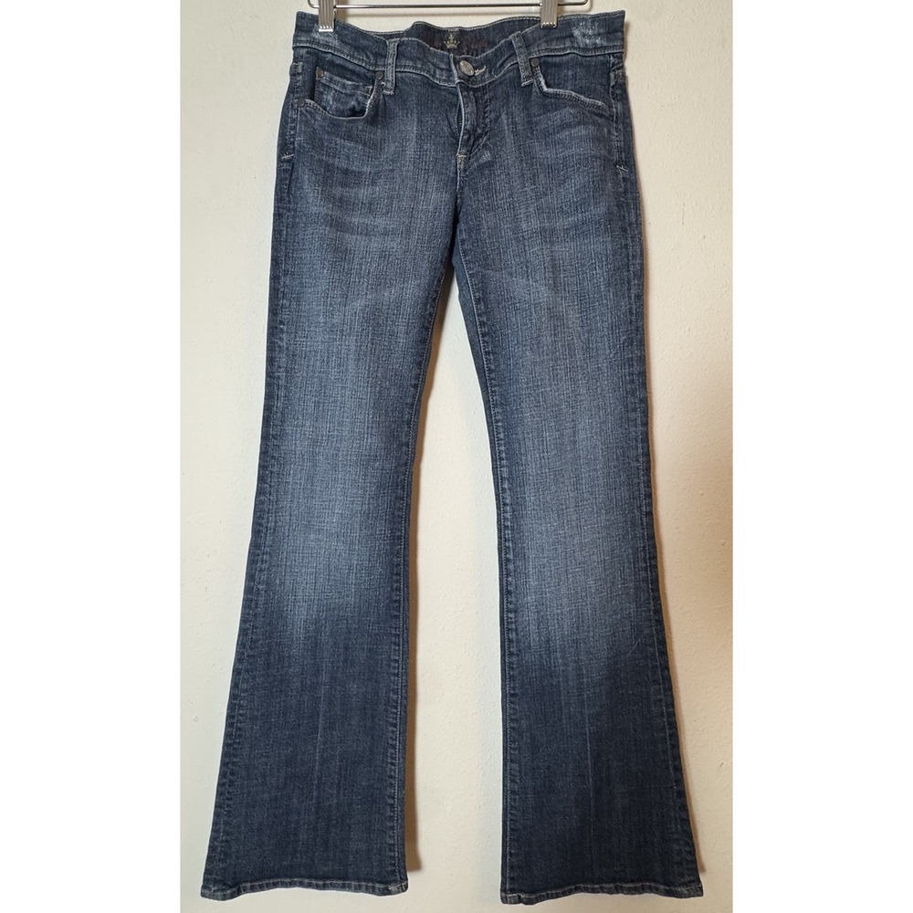 Miss Bison Jeans Women's Size 27 Bootcut Wing Embroidery Stretch Denim